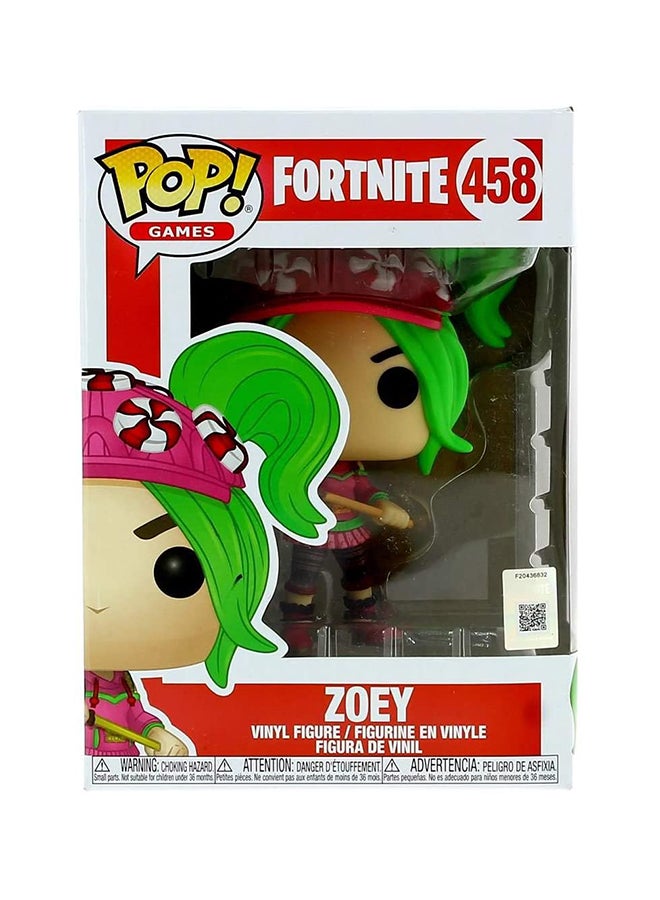 POP! Fortnite Zoey 458 2 x 3 x 4inch