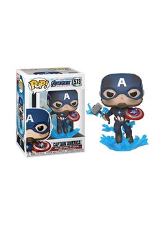 Pop Marvel Captain America With Brokenshield And Mjolnir Vinyl Figure 2.5 x 2.5 x 3.75inch