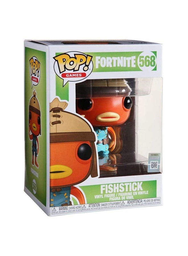 Funko - POP! Games Fortnite: Fishstick Bobblehead 2.5 x 2.5 x 3.75inch - Image 1