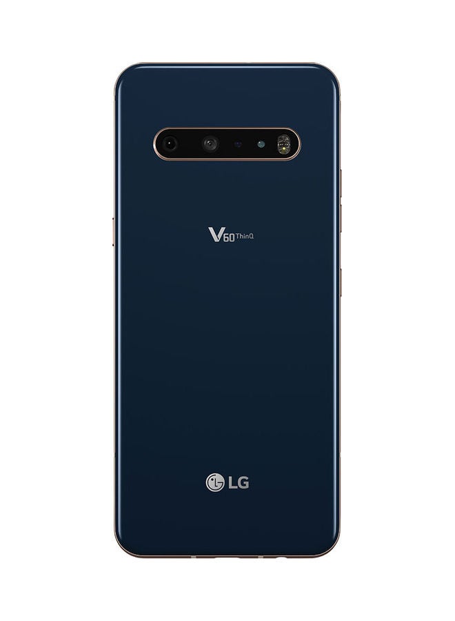 LG - V60 ThinQ 5G LM-V600AM 128GB GSM Unlocked 6.8" P-OLED Display Triple 64MP+13MP+0.3MP Camera Phone Classy Blue - Image 1