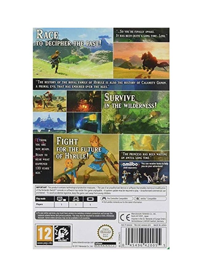 Legend of Zelda: Breath of the Wild - PS4/PS5