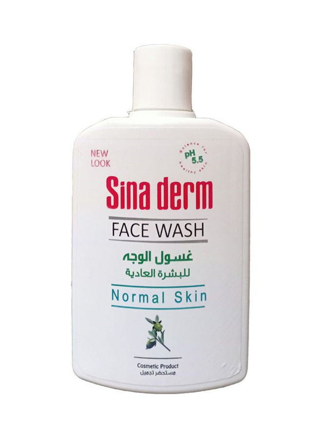 Sinaderm Face Wash for normal skin White/Green 250ml  - Image 2