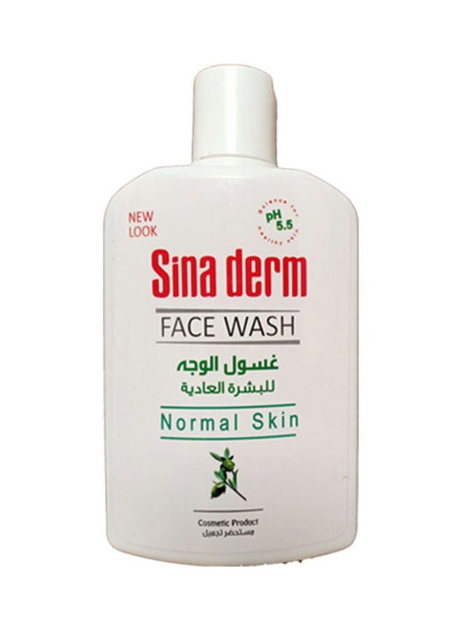 Sinaderm Face Wash for normal skin White/Green 250ml  - Image 3