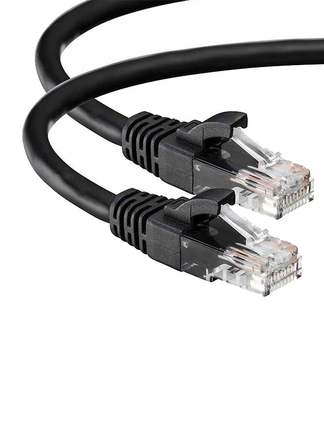 Generaic Rj45 Cable Generic RJ45 Cat 5e UTP Cable Black | Best Price KSA | Riyadh, Jeddah