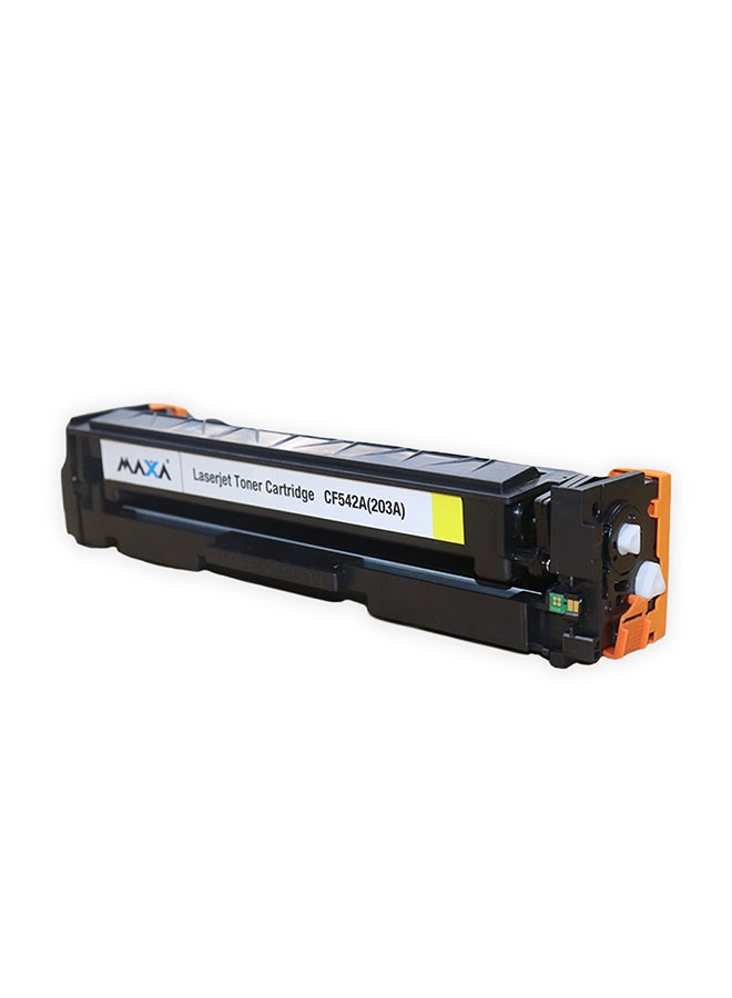 ماكسا تونر Compatible Toner Cartridge CF542A(203A) Yellow - Image 2