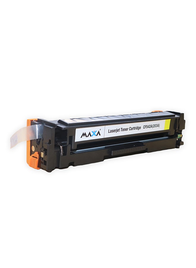 ماكسا تونر Compatible Toner Cartridge CF542A(203A) Yellow - Image 3