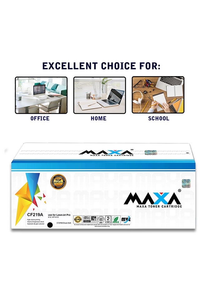 MAXA TONER - Replacement Toner Cartridge CF219A Black - Image 1