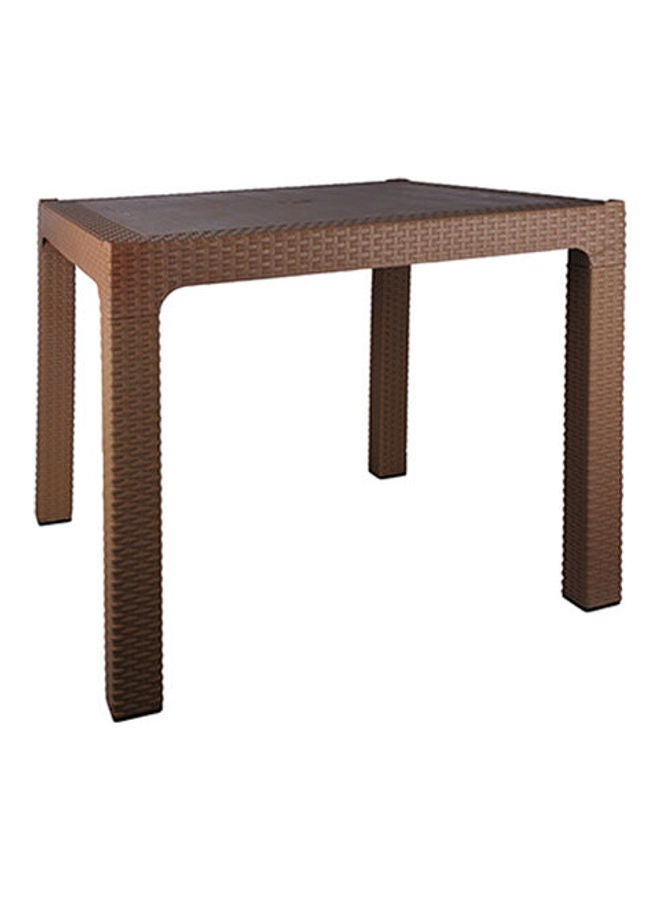 طاولة لانيا بني 80x80سم