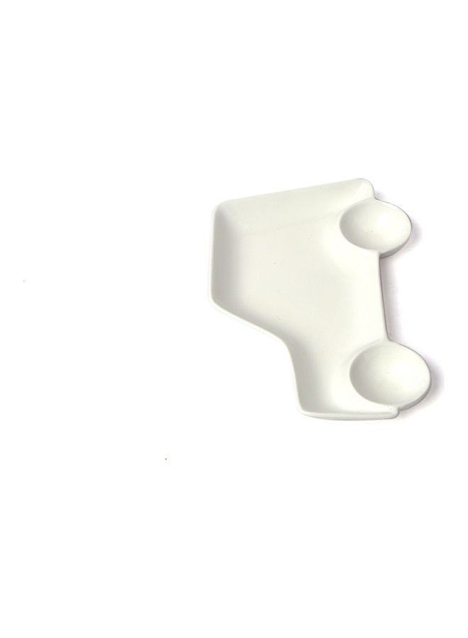 Squalo Elegant Serving Plate White 21.5cm - Image 4