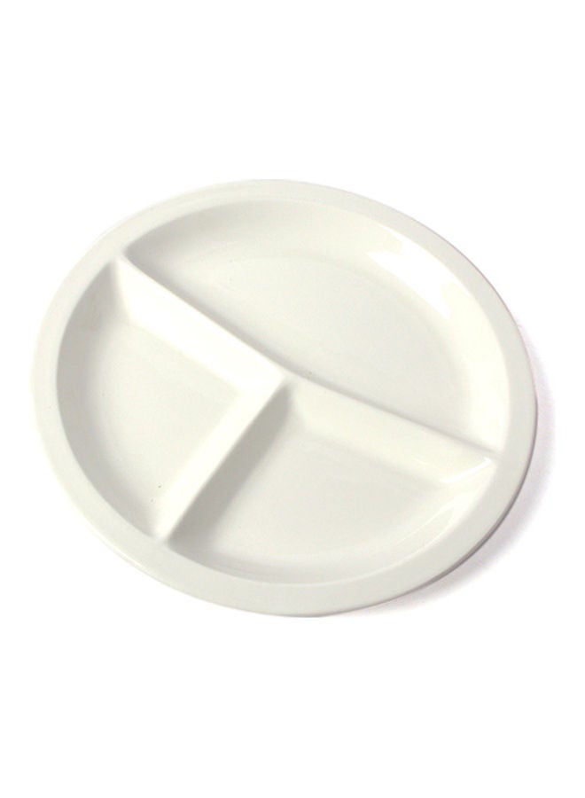 Squalo Elegant Serving Round Divided Bowl White 76cm - Image 4