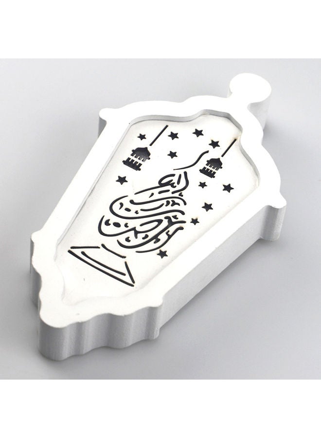 فانوس رمضان مع مصباح LED أبيض - Image 2