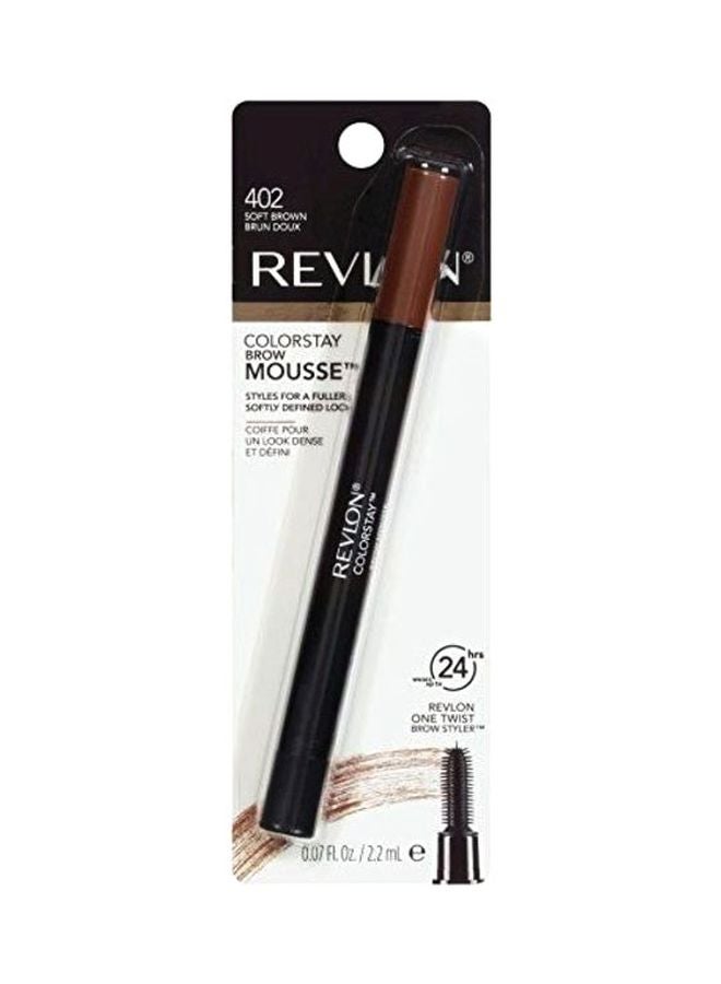Revlon ColorStay Brow Mousse Soft Brown - Image 4