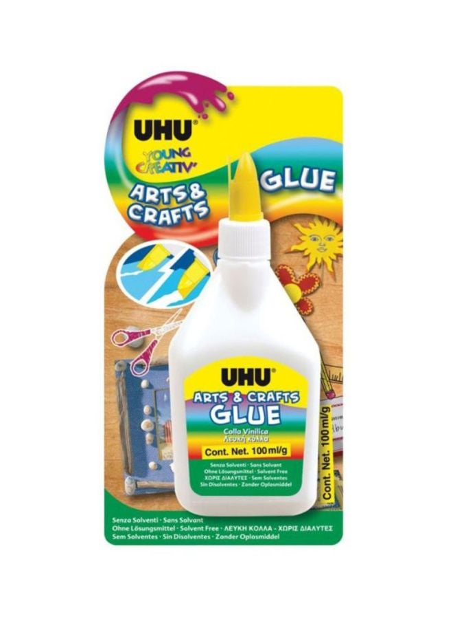 يو إتش يو صمغ لأداء الفنون والمهارات أبيض/أصفر/أخضر - Image 2