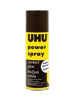 UHU Power Spray Contact Glue Yellow/Black 