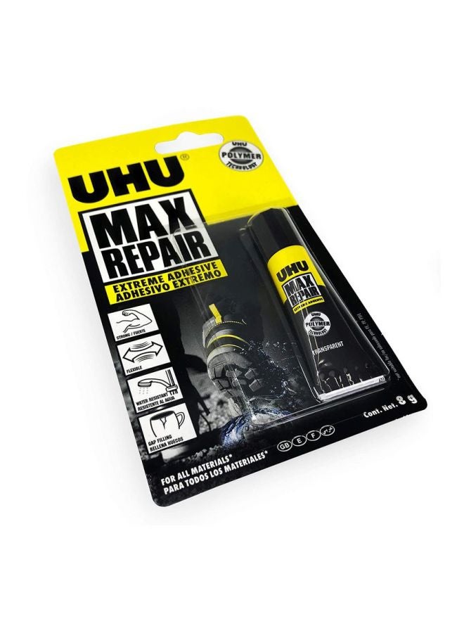 UHU Max Repair Universal Xtreme Glue, 8 g Yellow/Black  - Image 5