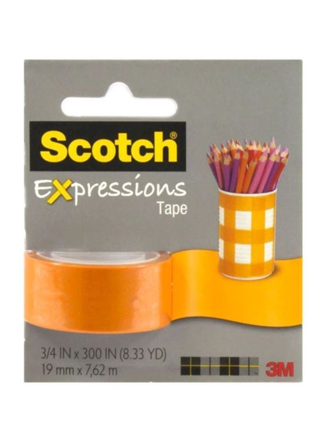 Scotch Expressions Tape Orange - Image 2