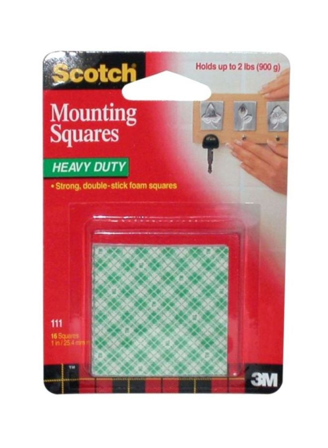 Scotch  16-Piece Scotch Mounting Square Set Green/White  - Image 2
