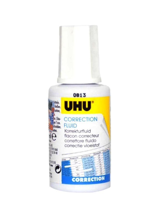 UHU - Correction Fluid White - Image 1