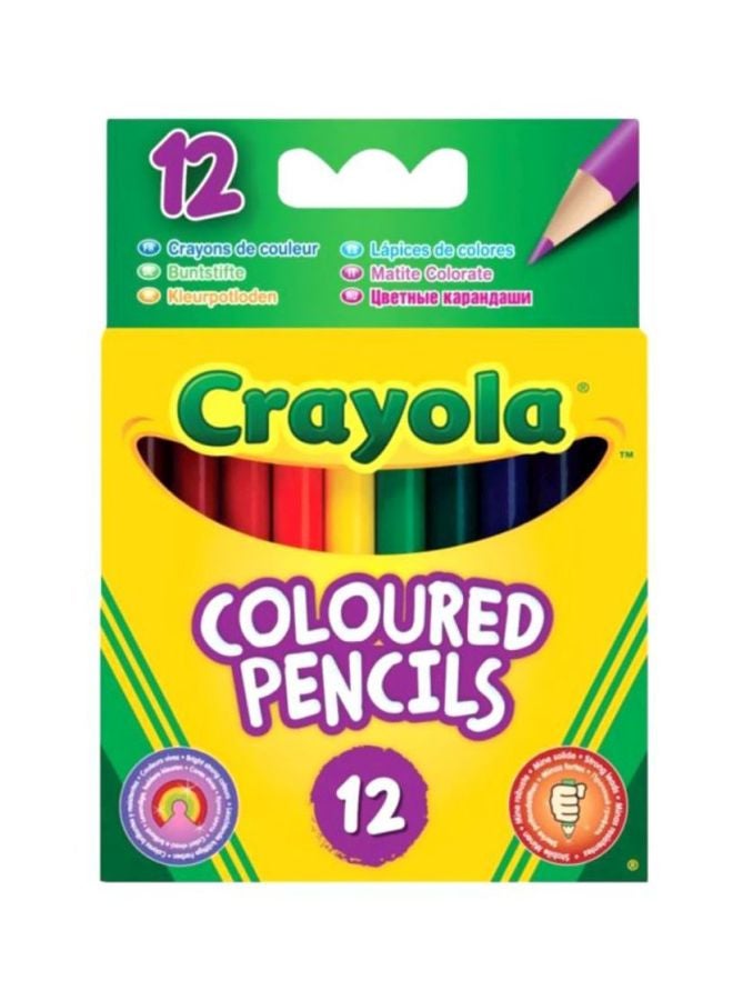 Crayola - 12-Piece Coloured Pencils Multicolour - Image 1