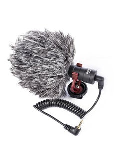 BOYA BY-MM1 Cardioid Condenser Microphone BY-MM1 Black/Red  - Image 3