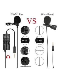 BOYA M1 Lavalier Microphone For Digital Camera And Smartphones 25.68795893.17 Black  - Image 4