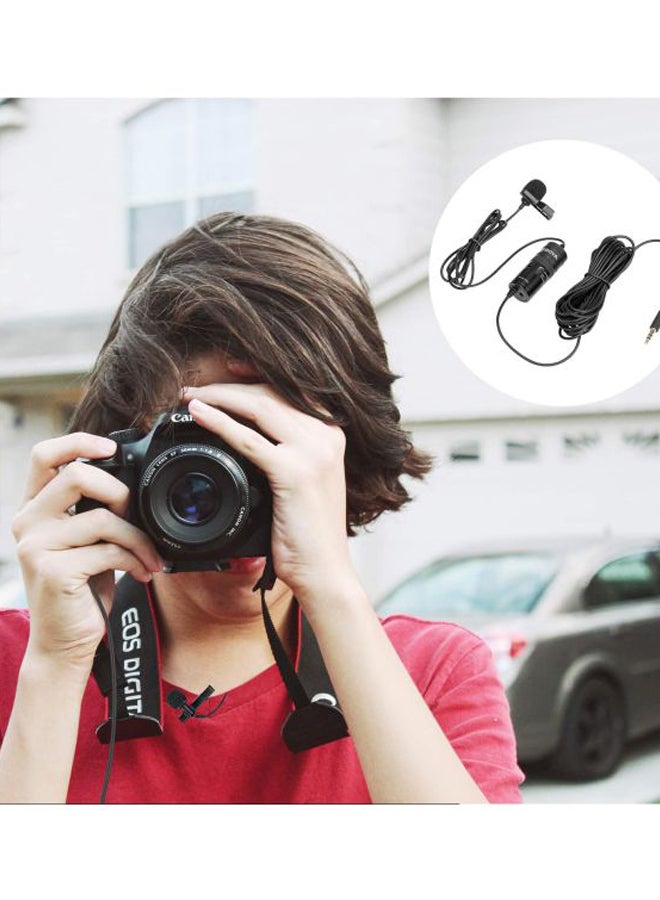 BOYA M1 Lavalier Microphone For Digital Camera And Smartphones 25.68795893.17 Black - Image 5