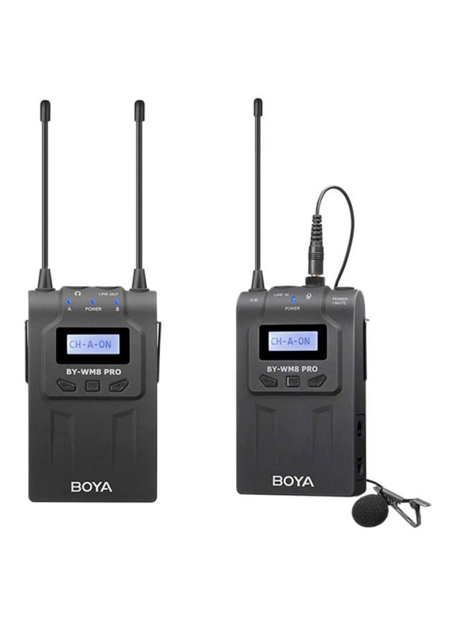 BOYA BY-WM8 Pro-K1 Wireless Microphone System BY-WM8 Pro-K1 Grey - Image 1