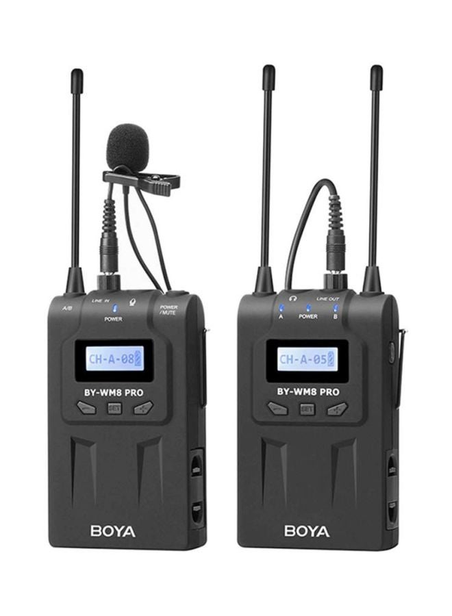 BOYA BY-WM8 Pro-K1 Wireless Microphone System BY-WM8 Pro-K1 Grey - Image 3