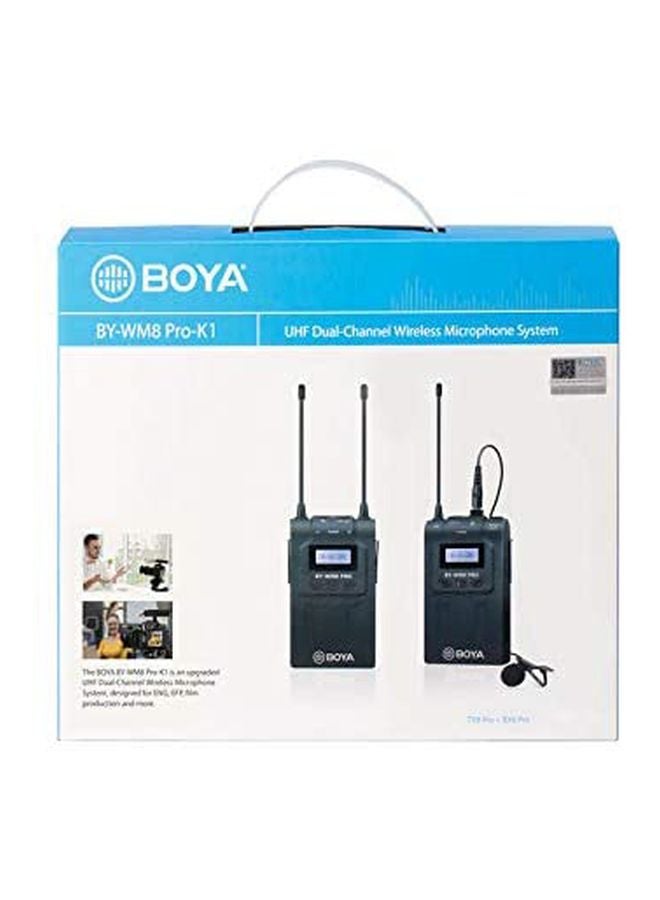 BOYA BY-WM8 Pro-K1 Wireless Microphone System BY-WM8 Pro-K1 Grey - Image 4