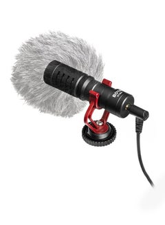 BOYA BY-MM1 Cardioid Condenser Microphone BY-MM1 Black/Red  - Image 2