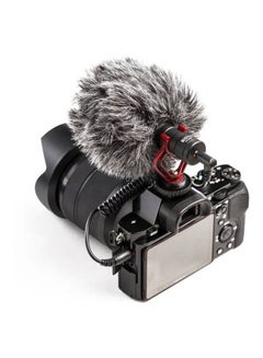 BOYA BY-MM1 Cardioid Condenser Microphone BY-MM1 Black/Red  - Image 4