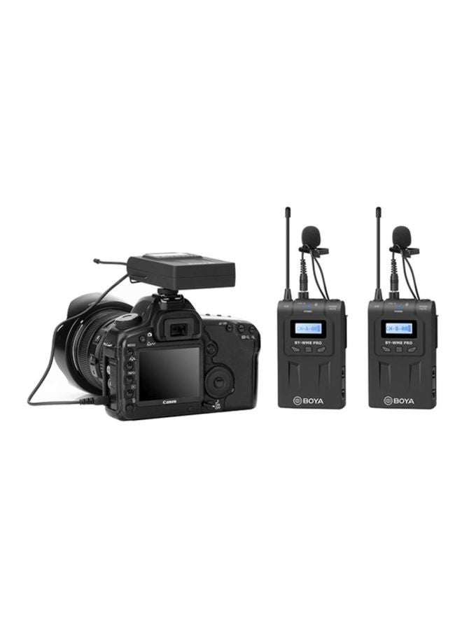 BOYA - BY-WM8 Pro-K2 New Wireless Microphone System BY-WM8 Pro-K2 Grey - Image 1