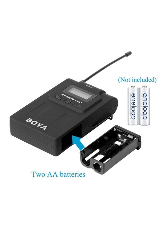 BOYA - BY-WM8 Pro-K2 New Wireless Microphone System BY-WM8 Pro-K2 Grey - Image 1