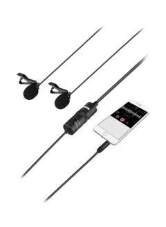 BY-M1DM Dual Lavalier microphone BY-M1DM Black - v1615914496/N20942552A_2