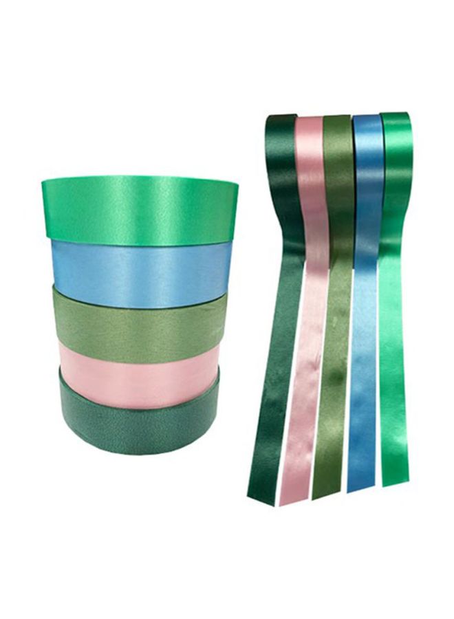 Pack Of 5 Ribbon Pink/Green/Blue - v1615914723/N39777047A_2