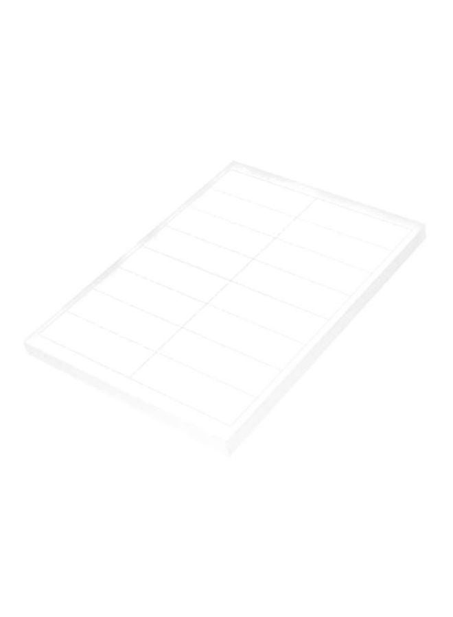 FIS 100-Piece Executive Address Label White - Image 2