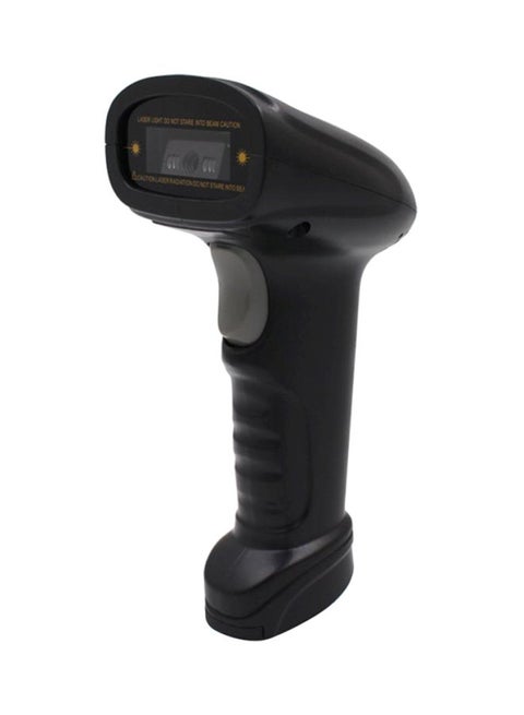 Handheld 2.4G Wireless USB Wired 1D Barcode Scanner Black/Grey
