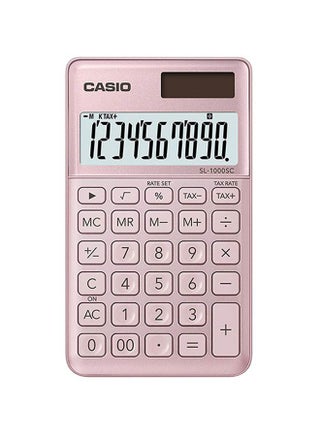 Portable Basic Calculator SL-1000SC-PK-N-DP Pink - v1615914740/N34023837A_1