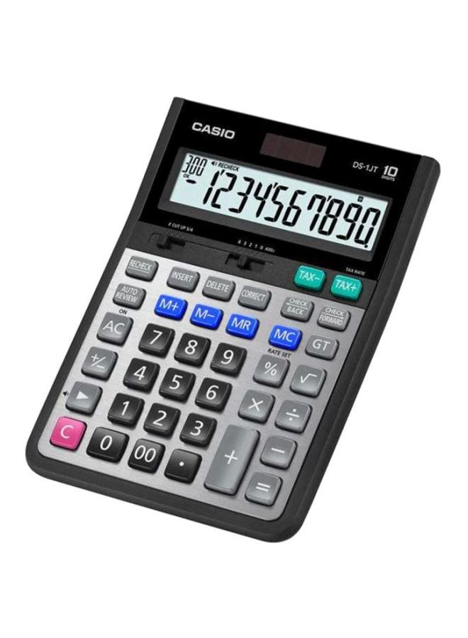 كاسيو - آلة حاسبة مكتبية عمليّة رمادي/ أسود/ أخضر - Image 1