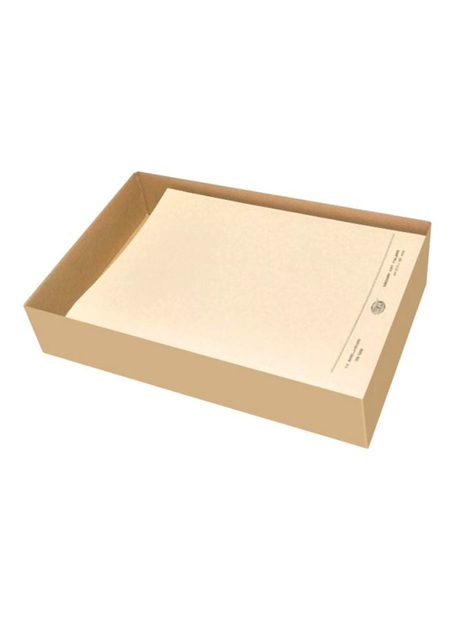 FIS 50-Piece Square Cut Folder Set Buff - Image 3