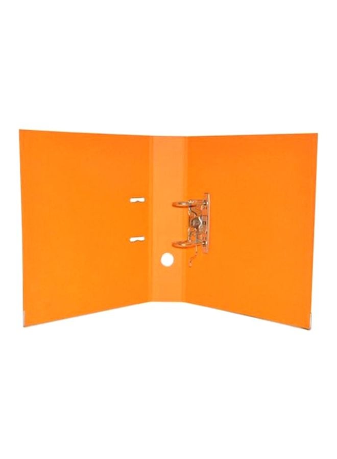 FIS Fixed Mechanism Box File Folder Orange - Image 2