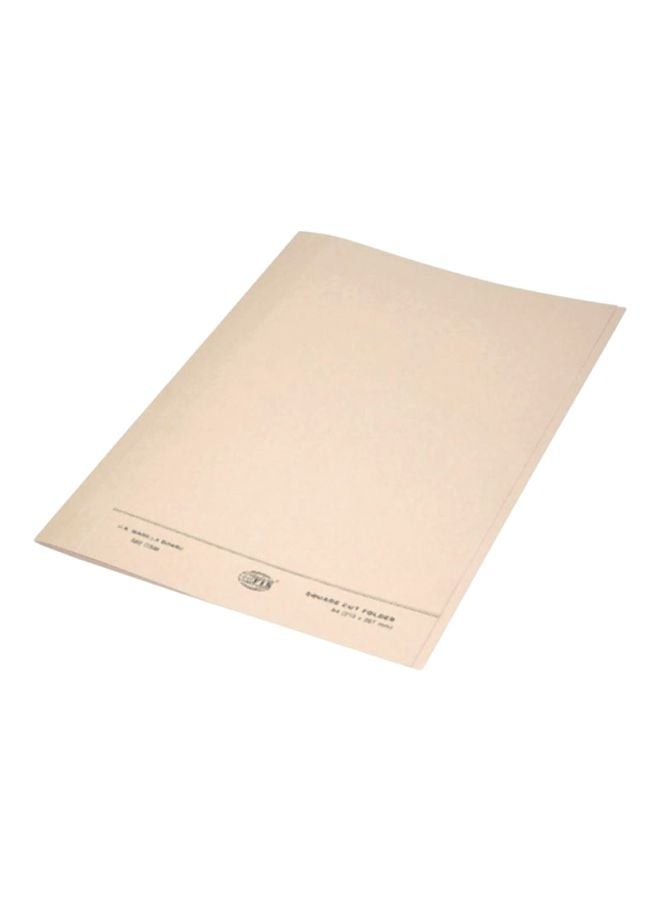 FIS 50-Piece Square Cut Folder Set Buff - Image 1