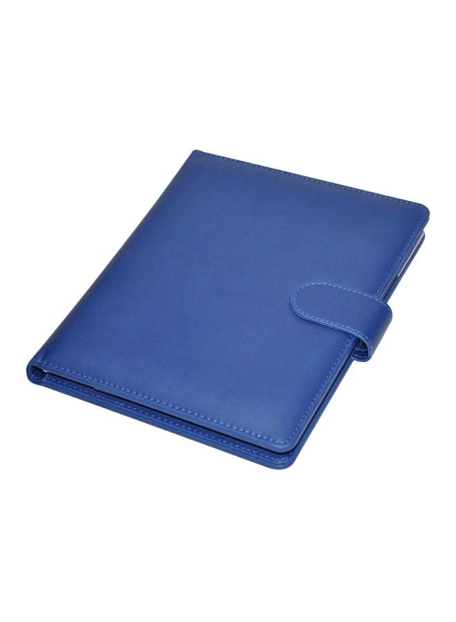 FIS Italian PU Cover Executive Folder And Writing Pad Blue - Image 1
