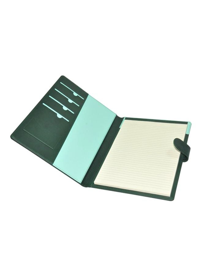 FIS Executive Folder With Writing Pad Green - Image 2