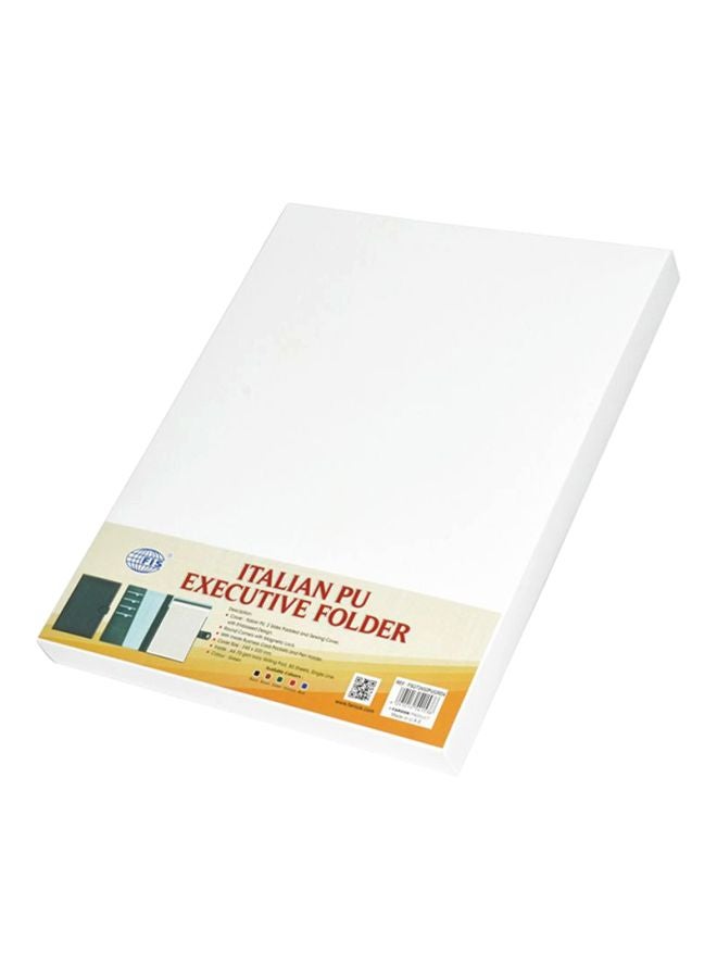 FIS Executive Folder With Writing Pad Green - Image 3