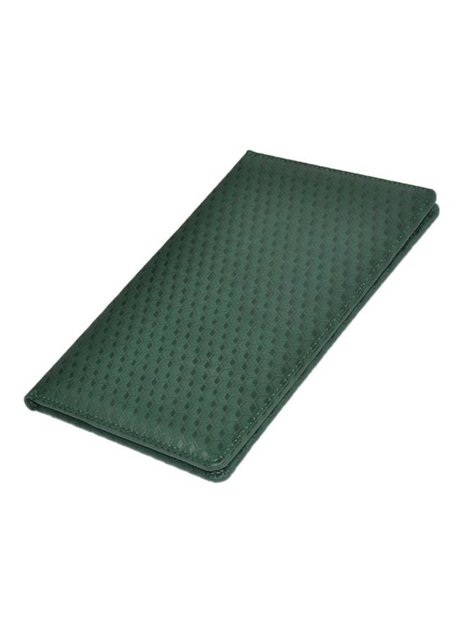 إف اي أس  ملف فواتير تنفيذي مع غطاء قلاب مغناطيسي أخضر - Image 1