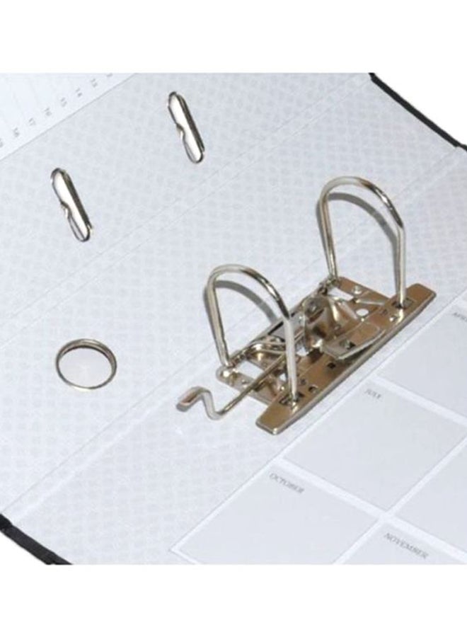 إف اي أس  صندوق ملفات رادو بنقشة جلد التمساح أسود كروكودايل/أبيض - Image 3