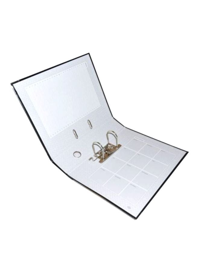 إف اي أس  صندوق ملفات رادو بنقشة جلد التمساح أسود كروكودايل/أبيض - Image 2