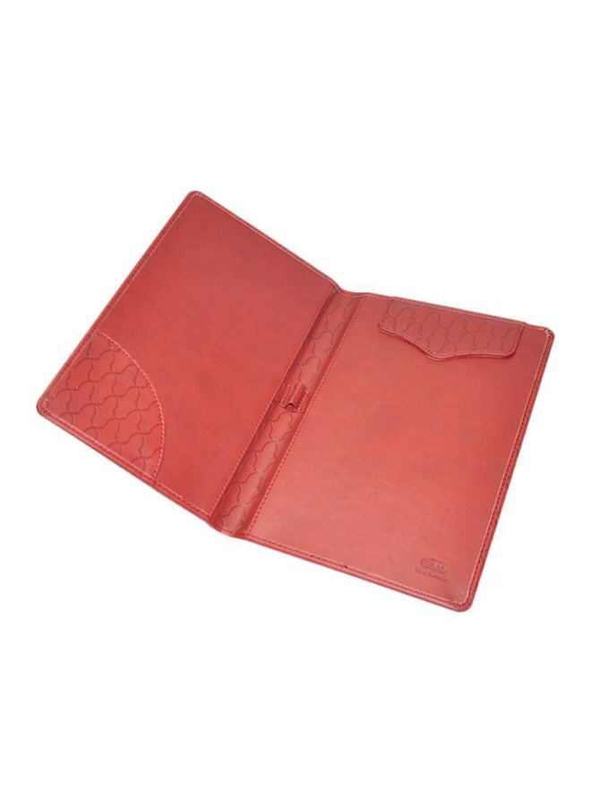 FIS Executive Bill Folder With Magnet Flap Maroon - Image 2