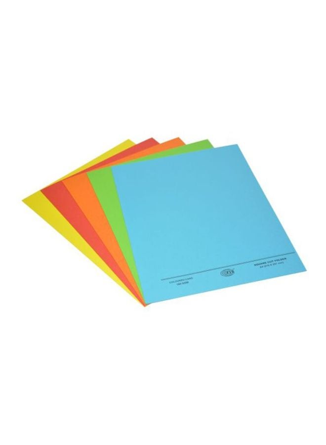 50-Piece Square Cut Folder Set Multicolour - v1615914902/N38651540A_1